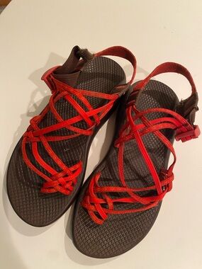 Chaco Women’s Red Rope-Strap Sandals